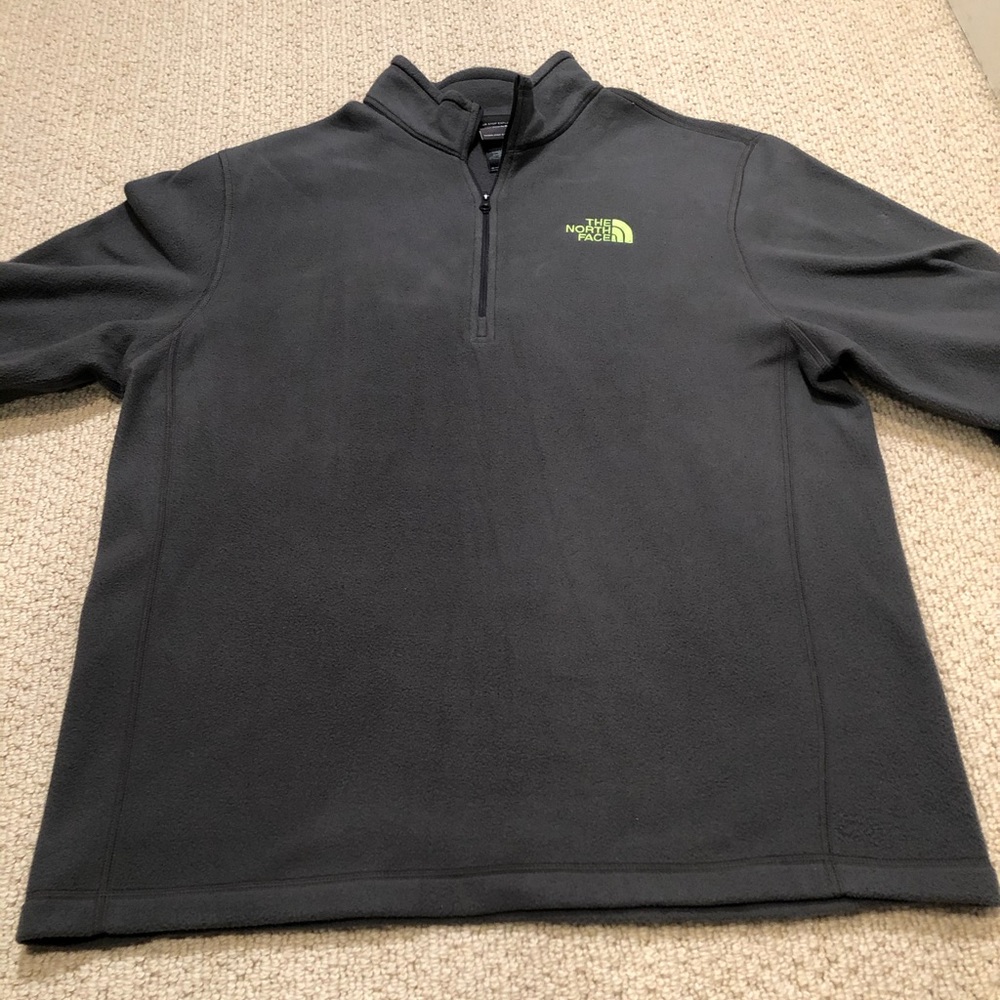 Grey North Face Fleece Pullover